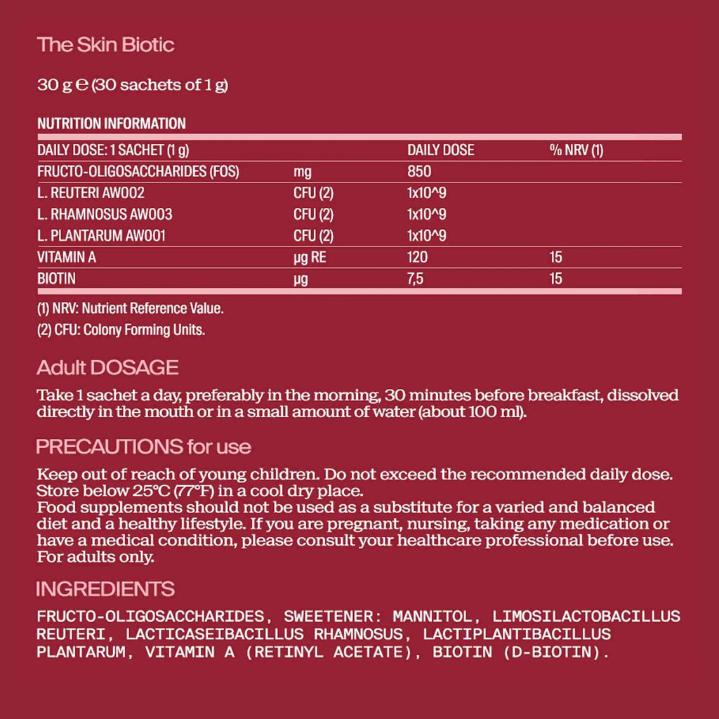 AWvi The Skin Biotic (30 x 1g)